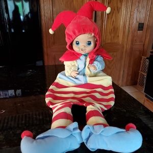 Halloween Costume Jester Bunting Infant